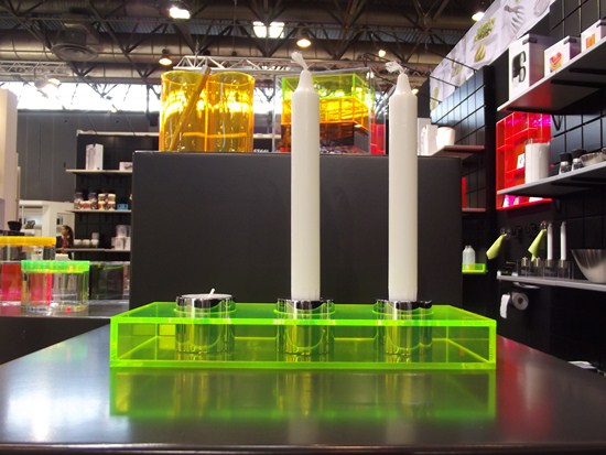 Long Lighz acrylique fluo Maison et Objet Septembre 2012 Long Lighz acrylique fluo Maison et Objet Septembre 2012